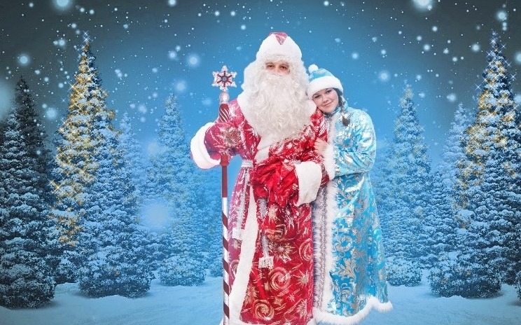 Дед мороз и Снегурочка Алматы